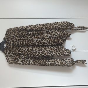 Leopard blouse